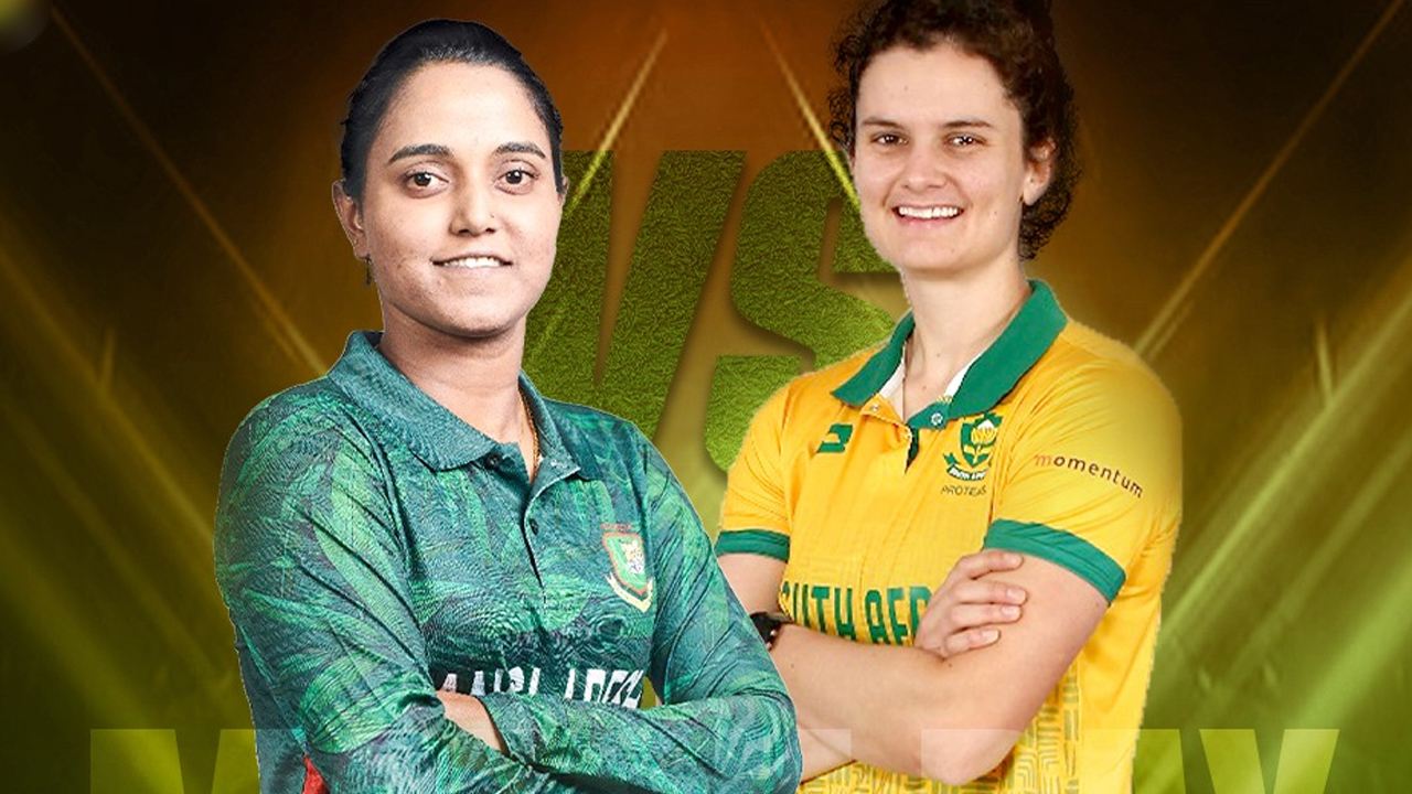 দক্ষিণ আফ্রিকার বিপক্ষে ব্যাটিংয়ে বাংলাদেশ নারী দল