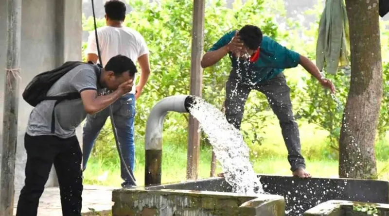 রাজশাহীতে মৌসুমের সর্বোচ্চ তাপমাত্রার রেকর্ড
