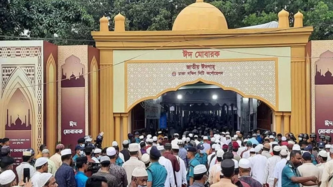 জাতীয় ঈদগাহে প্রধান জামাত সকাল সাড়ে ৭টায়