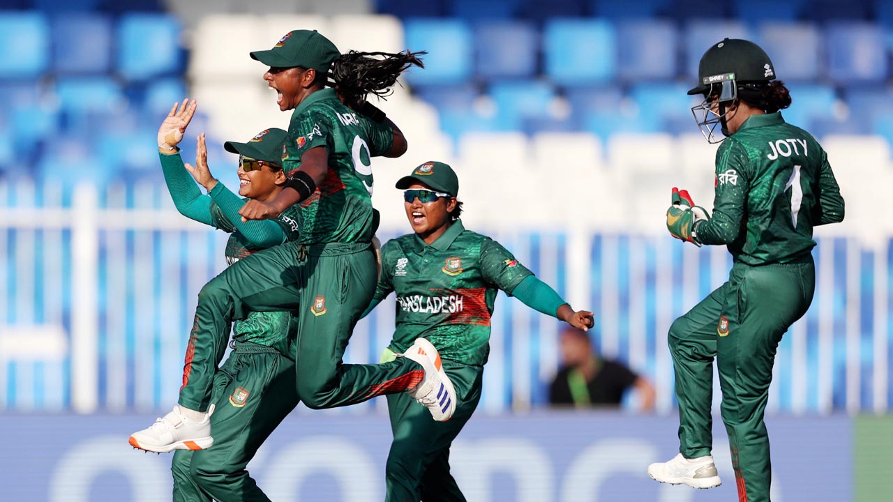 নারী টি-টোয়েন্টি বিশ্বকাপ : ১০ বছর পর বিশ্বকাপে বাংলাদেশের জয়