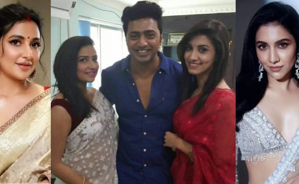 প্রাক্তন-বর্তমানকে জড়িয়ে ধরে আছেন দেব, ভাইরাল ছবি
