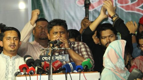 ডিসি-এসপিরা চিপায় পড়ে ভালো ব্যবহার করছেন : রাজশাহীতে হাসনাত আব্দুল্লাহ