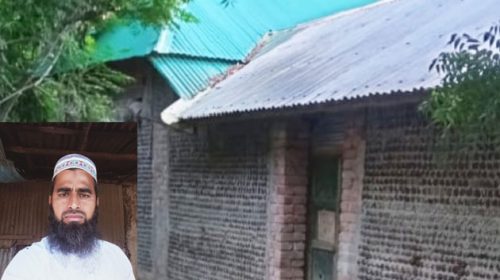 তানোরে প্লাস্টিক বোতল দিয়ে বাড়ি নির্মাণ
