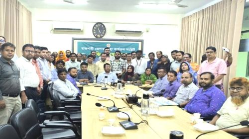 রাজশাহীতে স্বাস্থ্য কার্যক্রম বিষয়ক এনজিও সমন্বয় সভা