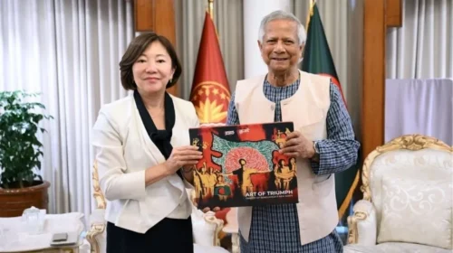 বাংলাদেশে জাপানের সহযোগিতা আরও বাড়াতে প্রধান উপদেষ্টার আহ্বান