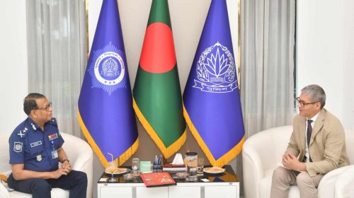 আইজিপির সঙ্গে ইউনেস্কো প্রতিনিধির সাক্ষাৎ