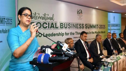 তিন শূন্য লক্ষ্য অর্জনে কাজ করতে মুসলিম বিশ্বের নেতৃবৃন্দের প্রতি পরিবেশ উপদেষ্টার আহ্বান