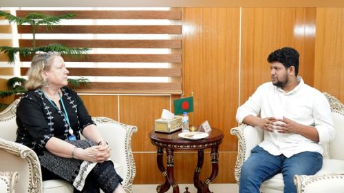 তথ্য উপদেষ্টার সঙ্গে ইউনেস্কোর বাংলাদেশ প্রতিনিধির সাক্ষাৎ