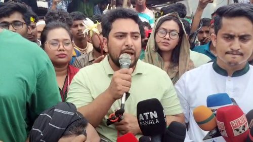 ইনসাফ ও মর্যাদার বাংলাদেশের জন্য লড়াই করছে এনসিপি : নাহিদ ইসলাম