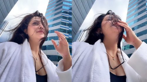 মালয়েশিয়ায় অন্যরকম পরীমণি, তুললেন ঝড়!