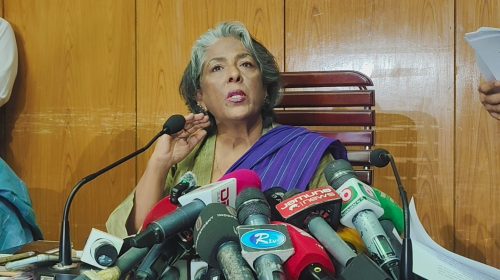 নারী ও শিশুর প্রতি নির্যাতন বন্ধে সুষ্ঠু কাঠামো তৈরির উদ্যোগ নিয়েছি : উপদেষ্টা শারমীন এস মুরশিদ
