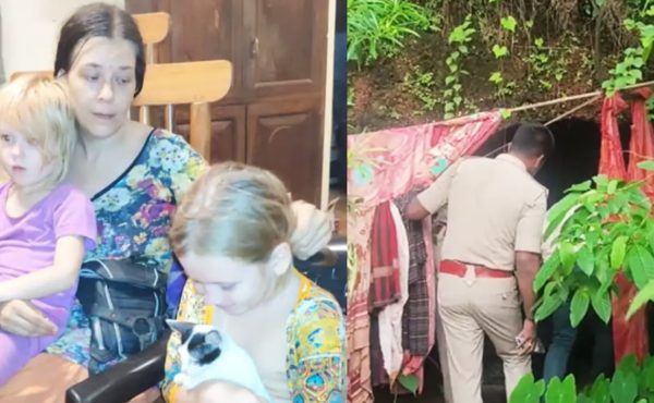 দুই শিশুকে নিয়ে গুহায় বসবাস রাশিয়ান নারীর, উদ্ধার করল পুলিশ