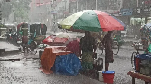 সোমবার থেকে দেশের ৪ বিভাগে বৃষ্টি বাড়তে পারে
