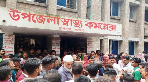 দুর্গাপুরে হত্যা মামলার আসামিকে কুপিয়ে হত্যা