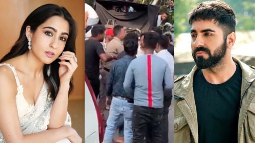 শুটিং সেটে ঝগড়া আয়ুষ্মান-সারার, মার খেলো কলাকুশলীরাও!