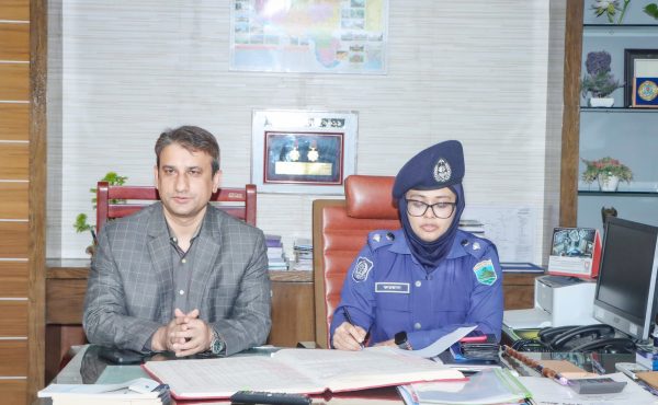 রাজশাহীর নতুন পুলিশ সুপার নাঈমুল হাছানের যোগদান