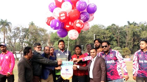 রাজশাহীতে ১১তম চন্ডিপুর প্রিমিয়ার লিগ শুরু