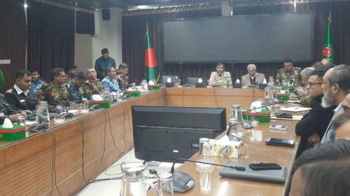 ভোট নিয়ে সশস্ত্র ও আইনশৃঙ্খলা বাহিনীর সঙ্গে বৈঠকে ইসি