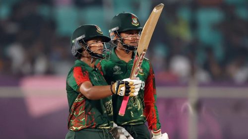 আইসিসির মাসসেরার তালিকায় মনোনয়ন পেলেন বাংলাদেশি ব্যাটার