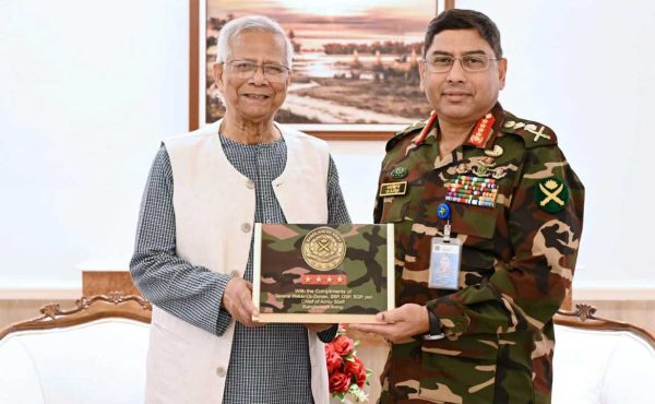প্রধান উপদেষ্টার সঙ্গে সেনাপ্রধানের সাক্ষাৎ