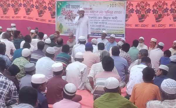 বাঘায় বাংলাদেশ শ্রমিক কল্যাণ ফেডারেশন এর ইফতার ও দোয়া মাহফিল