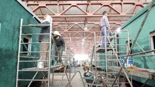 ঈদে রেলে যুক্ত হচ্ছে ১১২ কোচ, সৈয়দপুরে চলছে মেরামত