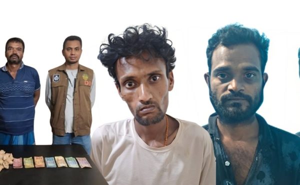 নগরীতে মাদকবিরোধী অভিযানে গ্রেপ্তার ৪ মাদক ব্যবসায়ী