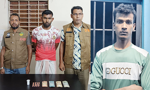 রাজশাহীতে মাদকবিরোধী অভিযানে ২ মাদক ব্যবসায়ী গ্রেপ্তার