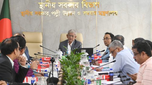 এলজিইডির প্রকল্প বাস্তবায়নে গতি বাড়ানোর নির্দেশ স্থানীয় সরকার মন্ত্রীর