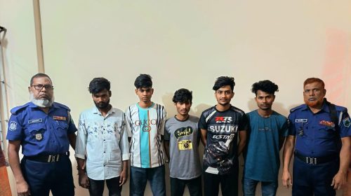 লালপুরে ইমো হ্যাকার চক্রের পাঁচ সদস্য গ্রেফতার