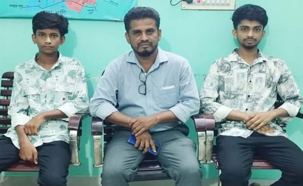 নগরীর কাশিয়াডাঙ্গা থানা পুলিশের তৎপরতায় নিখোঁজ দুই সহোদর উদ্ধার