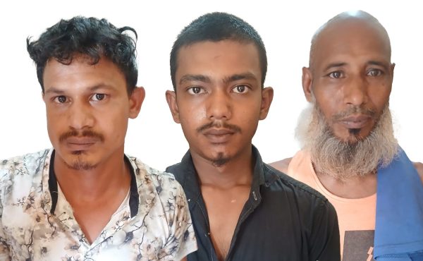 রাজশাহীতে মাদকবিরোধী অভিযানে ৩ মাদক ব্যবসায়ী গ্রেপ্তার