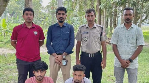 পুঠিয়ায় দুই মাদকসেবীর বিরুদ্ধে মোবাইল কোর্ট