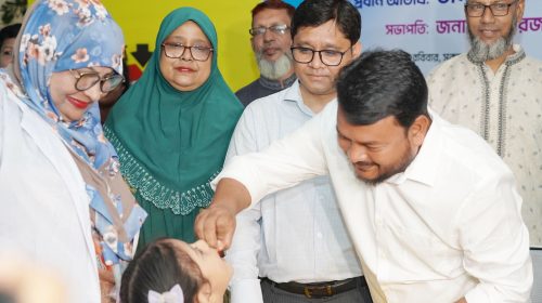 জাতীয় ভিটামিন ‘এ’ প্লাস ক্যাম্পেইন শতভাগ সাফল্য অর্জন রাসিকের