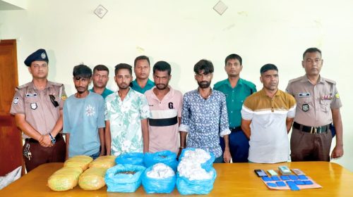 নগরীতে ২০৫৫ পিস ইয়াবা, ১৫ কেজি গাঁজাসহ গ্রেপ্তার ৫