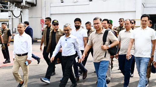 মৌলভীবাজারের পথে প্রধানমন্ত্রী