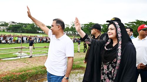 পেকুয়া পৌরসভার ভিত্তিপ্রস্তর স্থাপন করলেন প্রধানমন্ত্রী