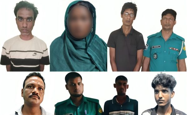 নগরীতে পুলিশের মাদকবিরোধী অভিযানে গ্রেপ্তার ৬