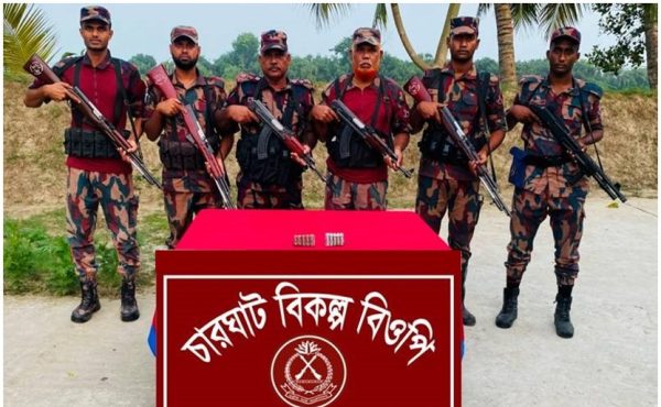 সীমান্তে বিজিবির অভিযানে ভারতীয় মাদকদ্রব্য জব্দ