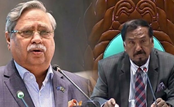 রাষ্ট্রপতি সাহাবুদ্দিনের পদত্যাগপত্র গ্রহণ, ভারপ্রাপ্ত রাষ্ট্রপতির দায়িত্ব নিলেন স্পিকার