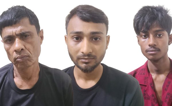 নগরীতে বিশেষ মাদকবিরোধী টিমের অভিযানে গ্রেপ্তার ৩