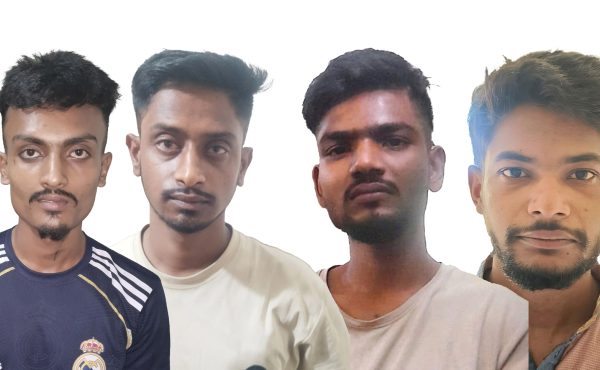 নগরীতে মাদকবিরোধী অভিযানে গ্রেপ্তার ৪