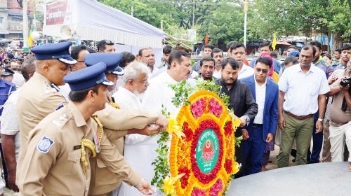 রাজশাহীতে যথাযোগ্য মর্যাদায় জুুলাই গণঅভ্যুত্থান দিবস পালিত