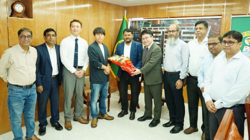 রাসিক প্রশাসকের সঙ্গে জাপানের ব্যবসায়ী প্রতিনিধি দলের মতবিনিময়