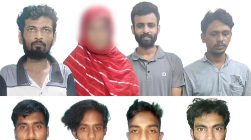নগরীতে মাদকবিরোধী অভিযানে নারীসহ গ্রেপ্তার ৮