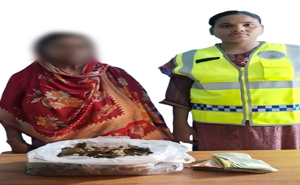 নগরীতে মাদকবিরোধী বিশেষ টিমের অভিযানে নারী মাদক ব্যবসায়ী গ্রেপ্তার