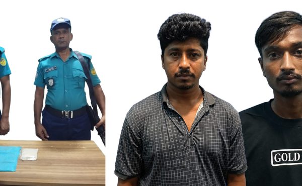 নগরীতে মাদকবিরোধী অভিযানে ২ মাদক ব্যবসায়ী গ্রেপ্তার